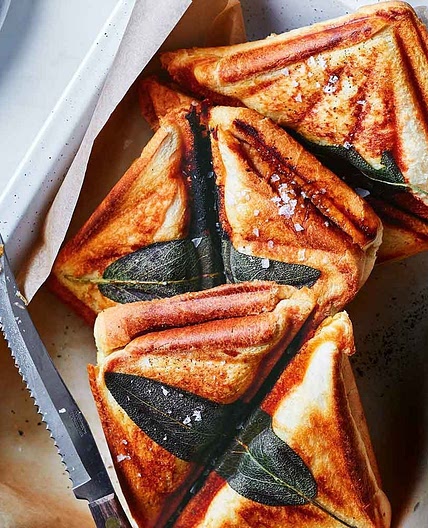 Colin Fassnidge's chicken parfait jaffle