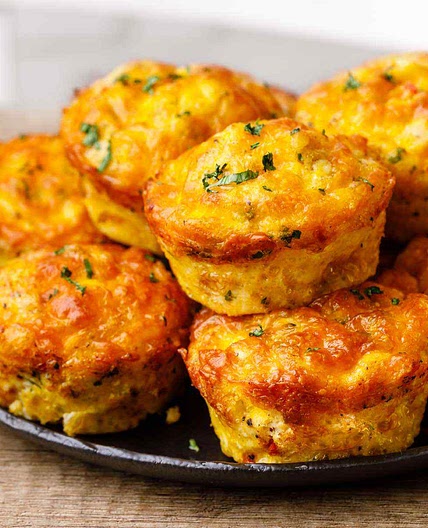 Sausage and Cheese Keto Egg Muffins
