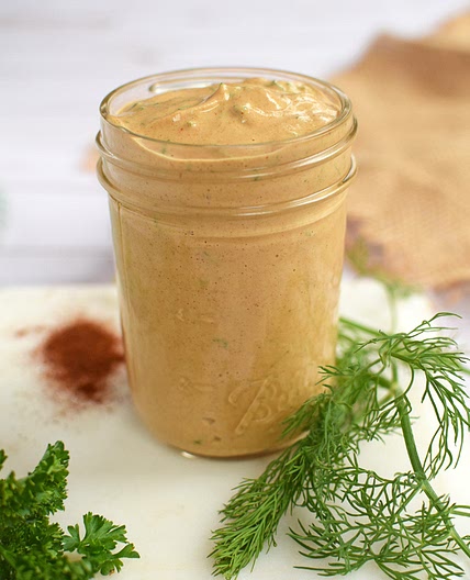 Oil Free Vegan Chipotle Ranch Dressing