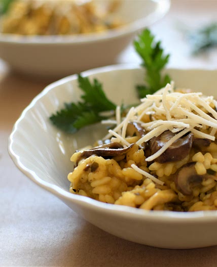 Vegan Mushroom Risotto