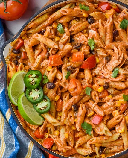 Southwest Alfredo Pasta