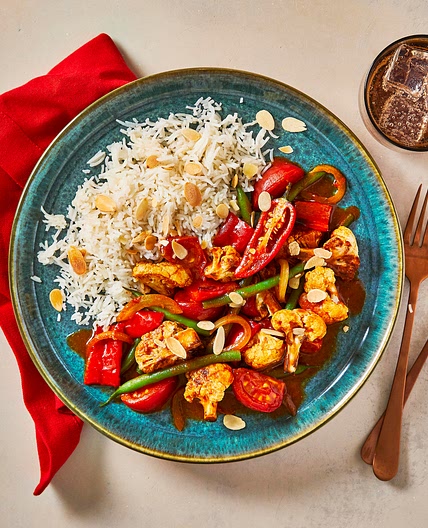 Vegetable Balti With Rice