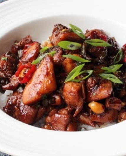 Spicy Caramel Chicken and a History Lesson