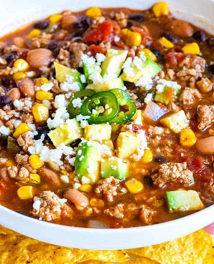 Weeknight Taco Soup