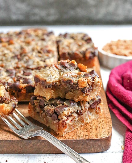 Paleo Magic Cookie Bars