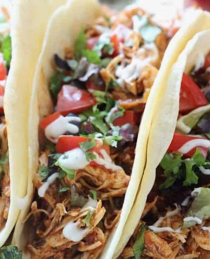 Cilantro Lime Chicken Tacos