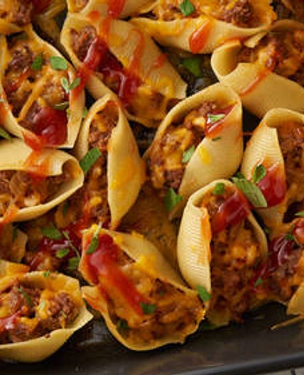 Cheeseburger Stuffed Shells