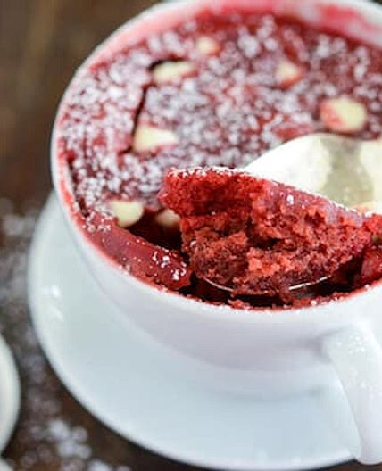Red Velvet Mug Cake