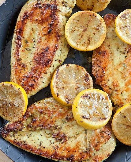 Low Sodium Lemon Oregano Chicken