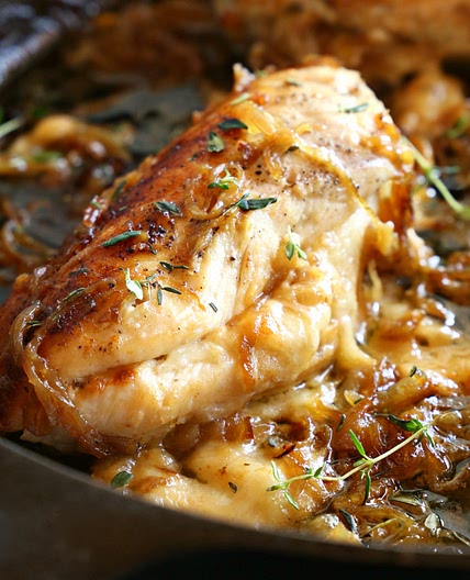 French Onion Stuffed Chicken