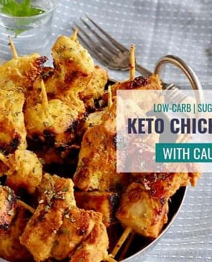 Easy keto chicken curry