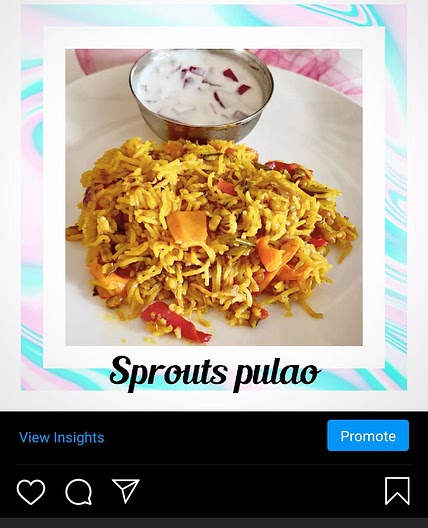 Sprouts pulao