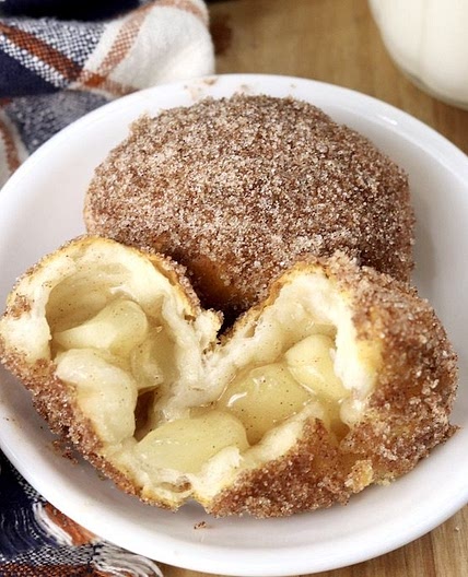 Air Fryer Churro Apple Pie Bombs