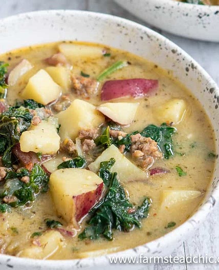 Whole30 Zuppa Toscana - Dairy-Free Potato Soup Recipe