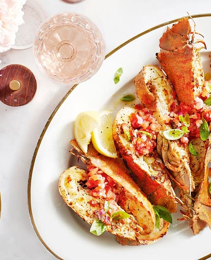 Grilled Balmain bugs catalana