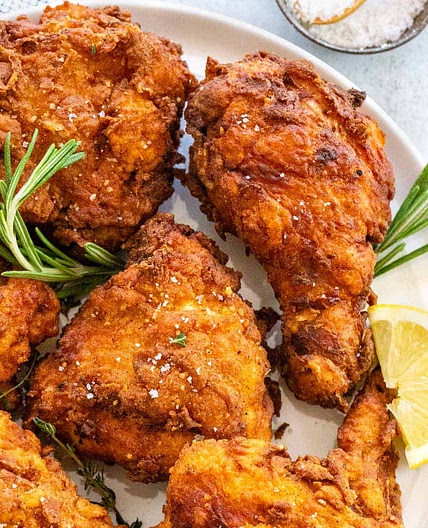 Oven-Fried Chicken Thighs