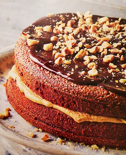 Mocha & Hazelnut Cake