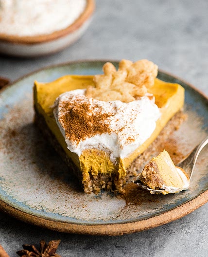 Vegan Pumpkin Cheesecake