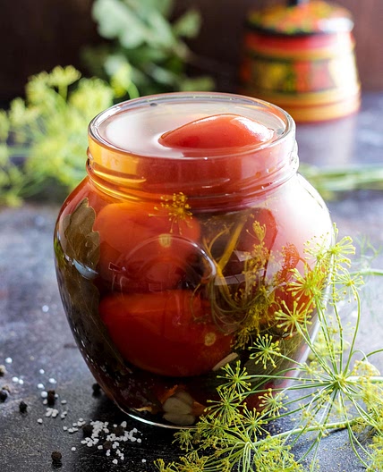 Russian Grandma’s Pickled Tomatoes