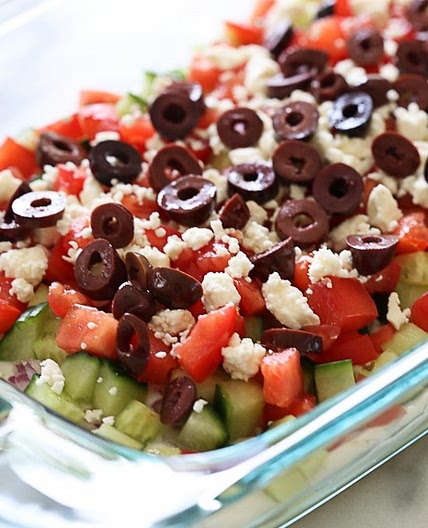 Greek 7 Layer Dip