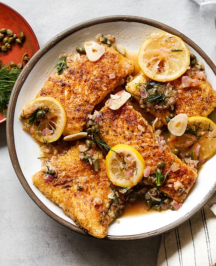 Whole30 Fish Piccata