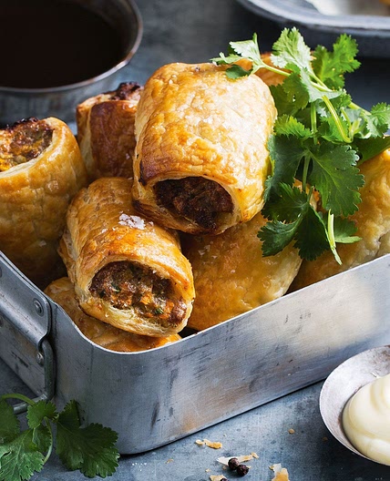 All new Aussie sausage rolls