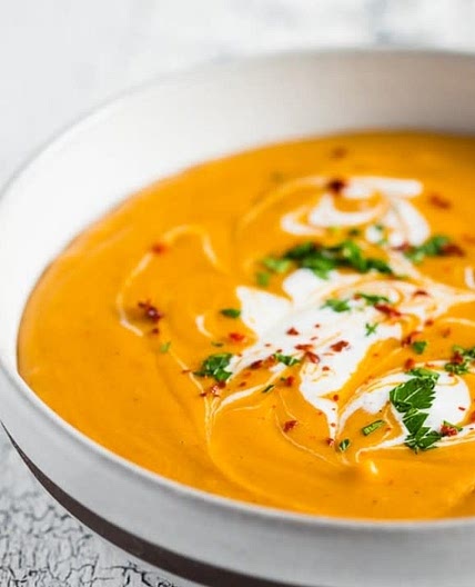 carrot and coriander soup