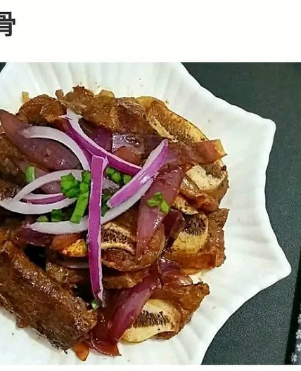 黑胶牛仔骨