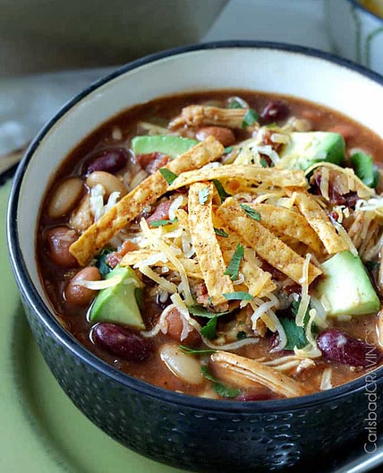 Smoky BBQ Chicken Chili (Slow Cooker or Stove Top)