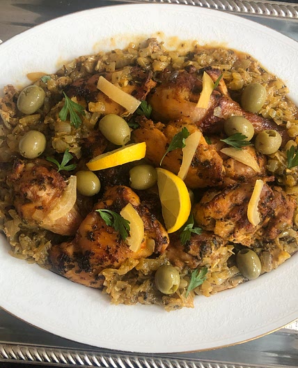Aicha's Chicken Mdarmar