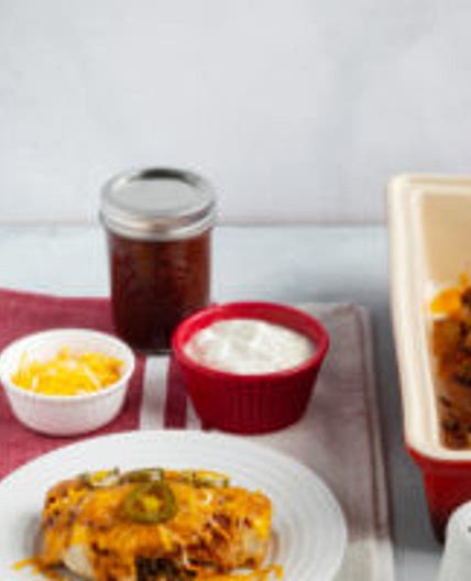 Low-carb beef enchiladas