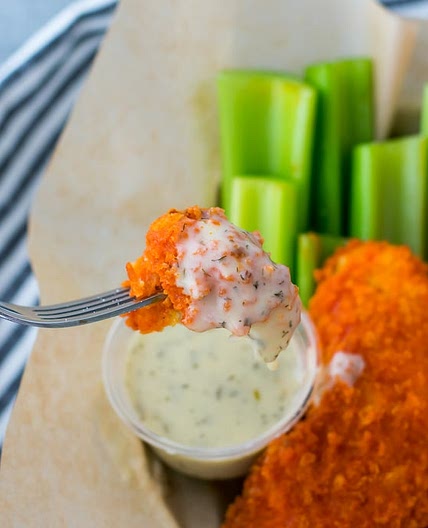 Air Fried Buffalo Chicken Strips