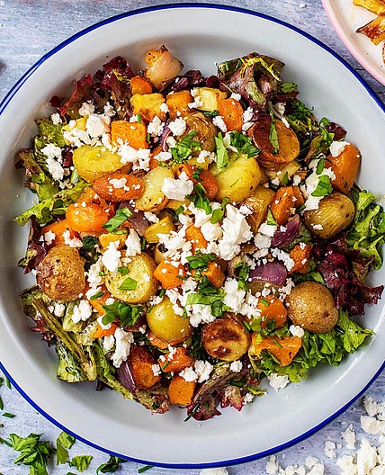 Roasted Vegetable Winter Salad