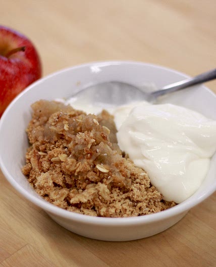 Breakfast Apple Crumble