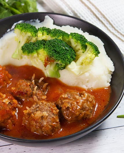 Mum's Porcupine Meatballs recipe