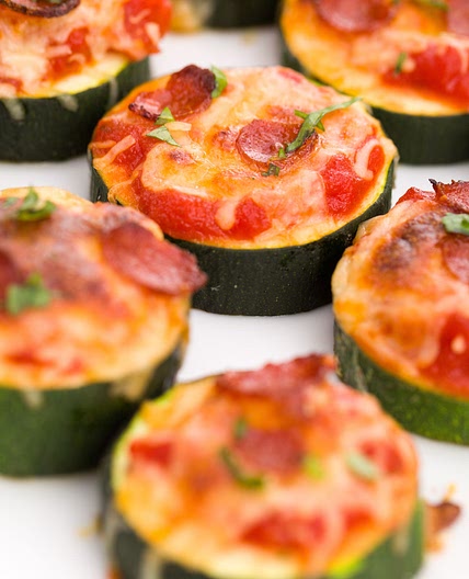 Zucchini Pizza Bites