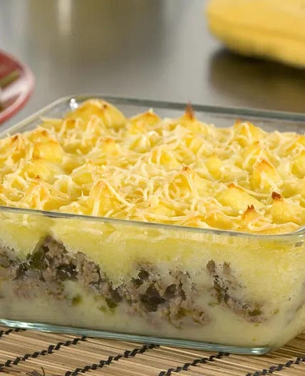 Hachis parmentier à la moutarde