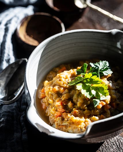 Lentil Miso Soup - The Korean Vegan