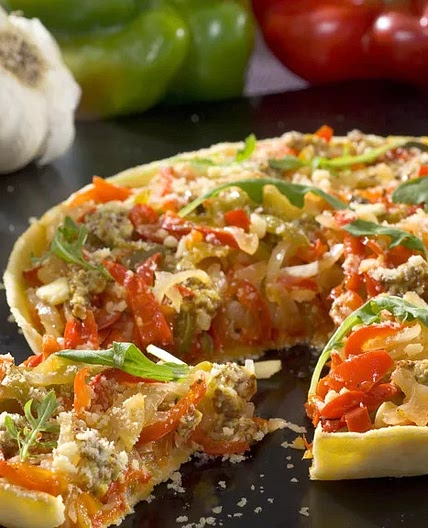 Tarte aux légumes d'été
