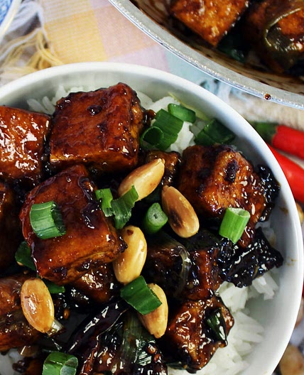 Vegan Kung Pao Tofu