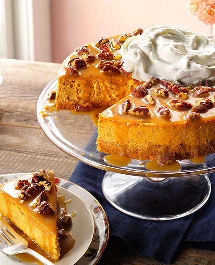 Pecan Pumpkin Cheesecake