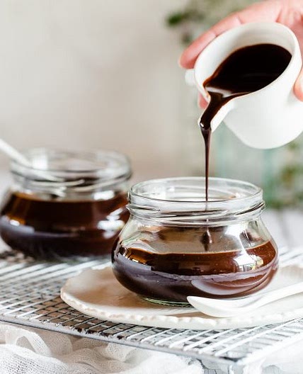 Keto milk chocolate syrup