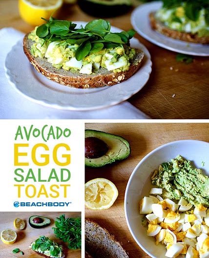 Avocado Egg Salad Toast