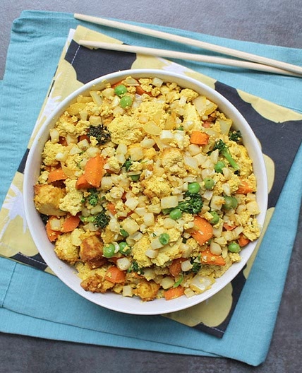 Air Fried Cauliflower Rice
