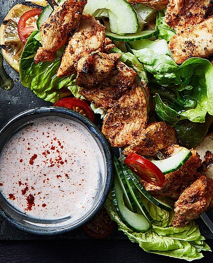 Chicken shish kebabs