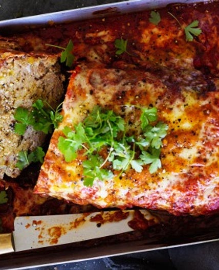 Parmigiana meatloaf