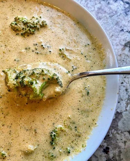 Vegan Cream of Broccoli Soup