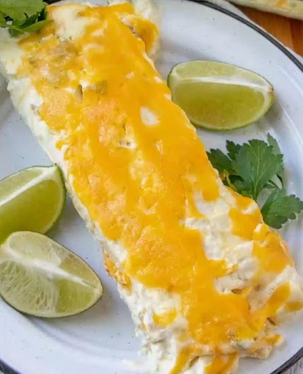 White Chicken Enchiladas