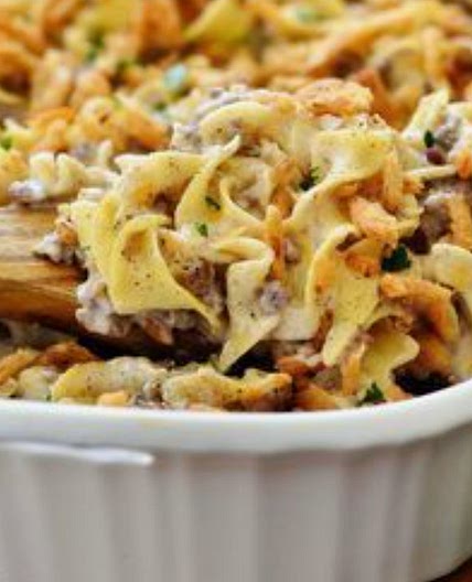 French Onion Beef Casserole