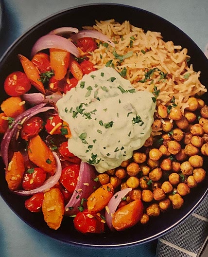 Curry-spiced Chickpea Bowls